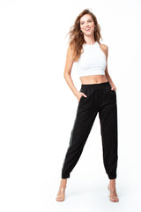 Ursula Jogger In Black Rocker