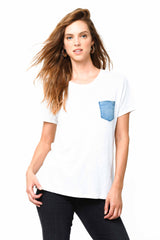 Eva Tee In White