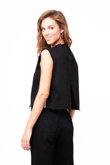 Selik Top In Black