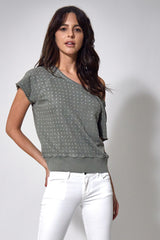 Lexi Pullover In Army Green