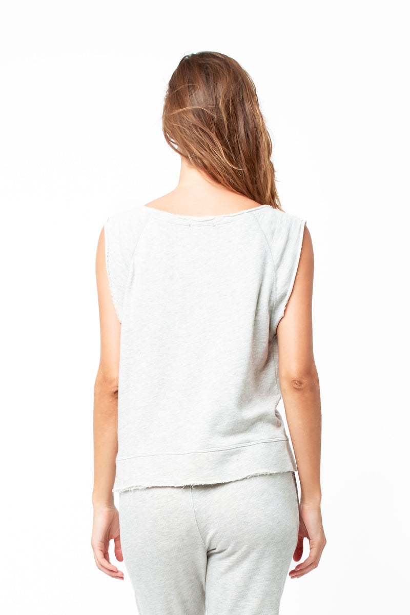Nora Top In Stone Aged