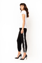 Ursula Jogger In Black Dot