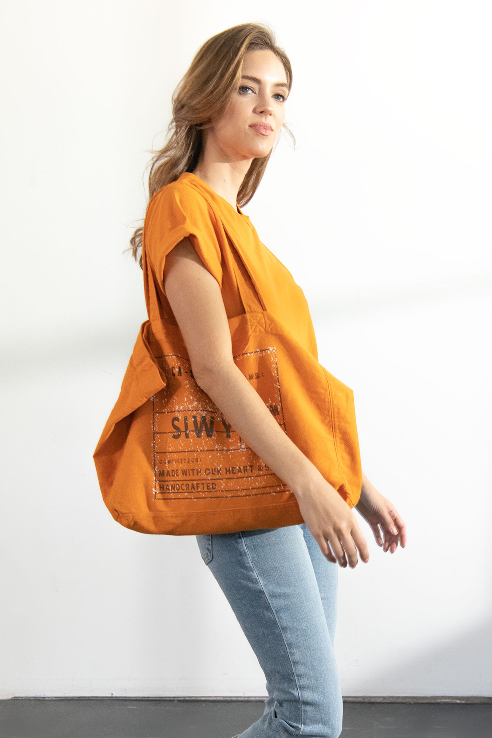 River Eco-Friendly Tote Bag In Orange Is New Black – Siwy
