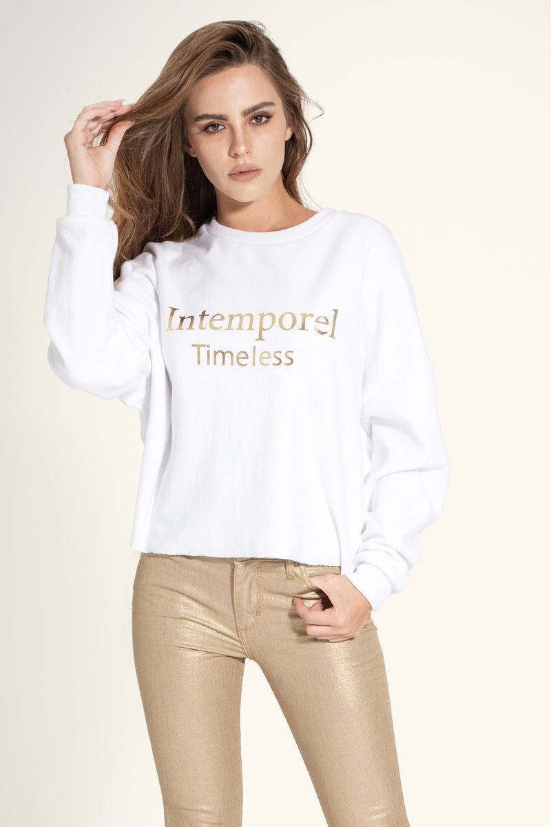 Stellan Sweatshirt In Gold Timeless