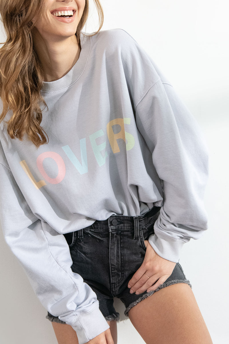 Maeve Sweatshirt In Grey Goose