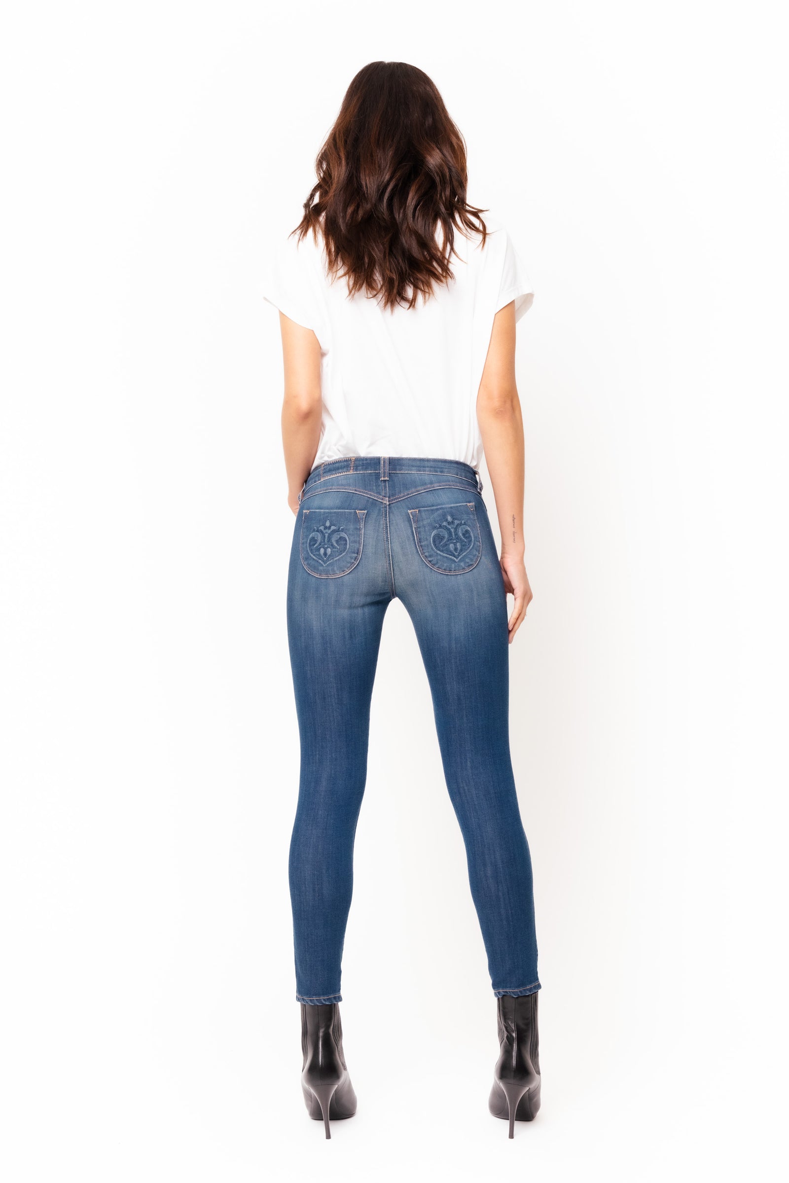 N3w L00k BLACK Assorted Skinny Fit Denim Jeans - Plus Size 16 to 32