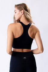 Mabelle Top In Black Pencil